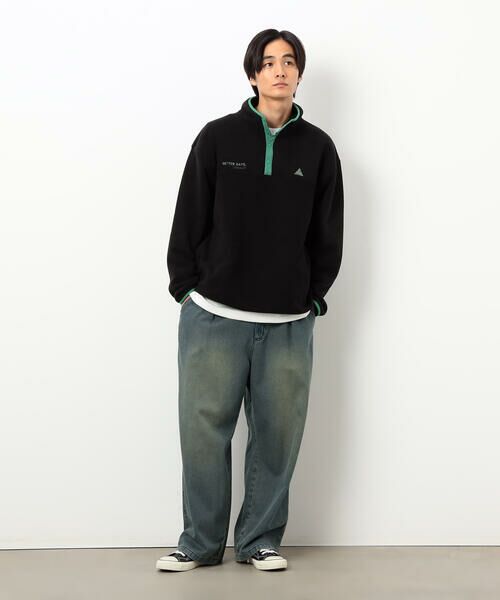 Purple&Yellow / パープルアンドイエロー カットソー | フリースプルオーバー | 詳細16