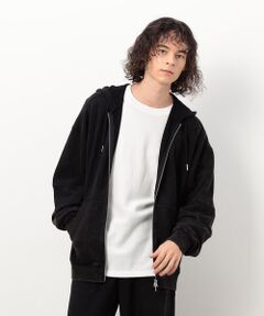 Purple&Yellow / パープルアンドイエロー パーカー | フロスト加工裏毛 パーカ