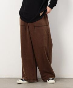 Purple&Yellow / パープルアンドイエロー その他パンツ | フロスト加工裏毛 パンツ