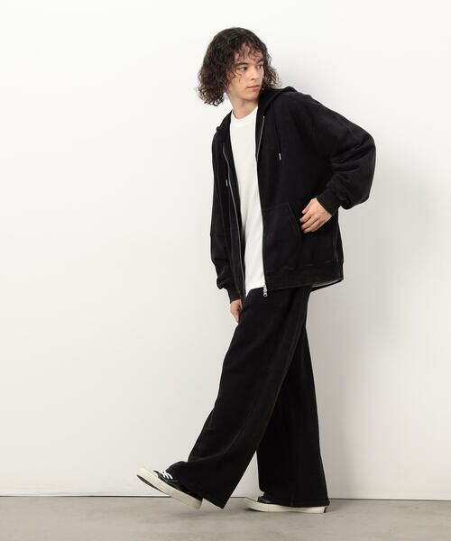 Purple&Yellow / パープルアンドイエロー その他パンツ | フロスト加工裏毛 パンツ | 詳細3