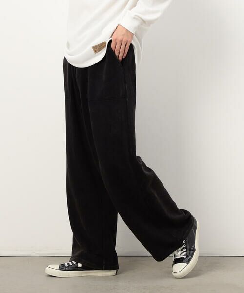 Purple&Yellow / パープルアンドイエロー その他パンツ | フロスト加工裏毛 パンツ | 詳細5