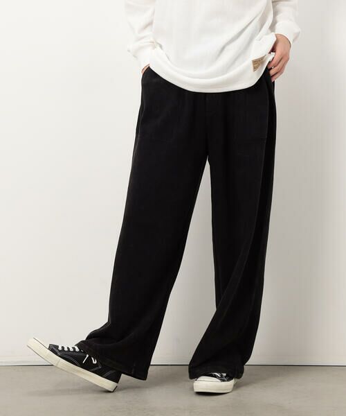 Purple&Yellow / パープルアンドイエロー その他パンツ | フロスト加工裏毛 パンツ | 詳細6