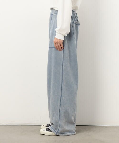 Purple&Yellow / パープルアンドイエロー その他パンツ | フロスト加工裏毛 パンツ | 詳細25