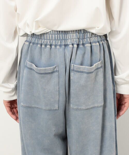 Purple&Yellow / パープルアンドイエロー その他パンツ | フロスト加工裏毛 パンツ | 詳細28