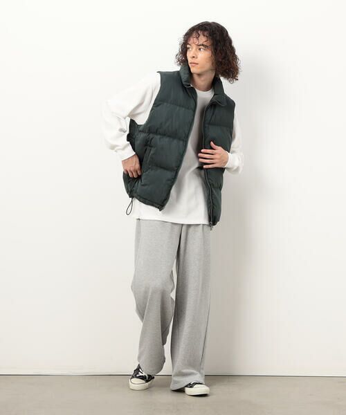 Purple&Yellow / パープルアンドイエロー その他パンツ | 裏毛 ワイドパンツ | 詳細1