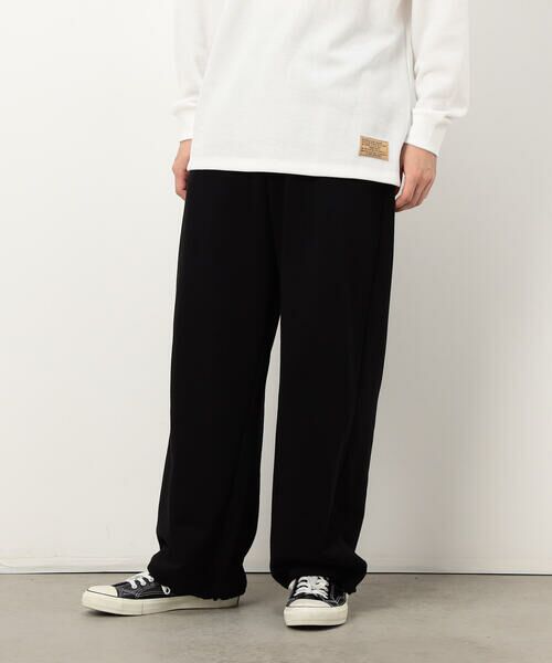 Purple&Yellow / パープルアンドイエロー その他パンツ | 裏毛 ワイドパンツ | 詳細21