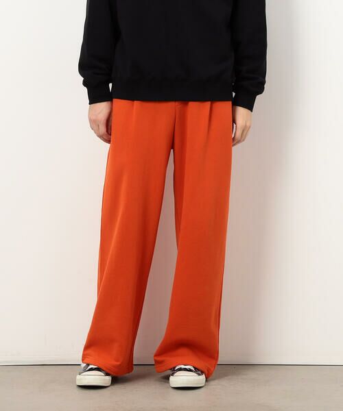 Purple&Yellow / パープルアンドイエロー その他パンツ | 裏毛 ワイドパンツ | 詳細26