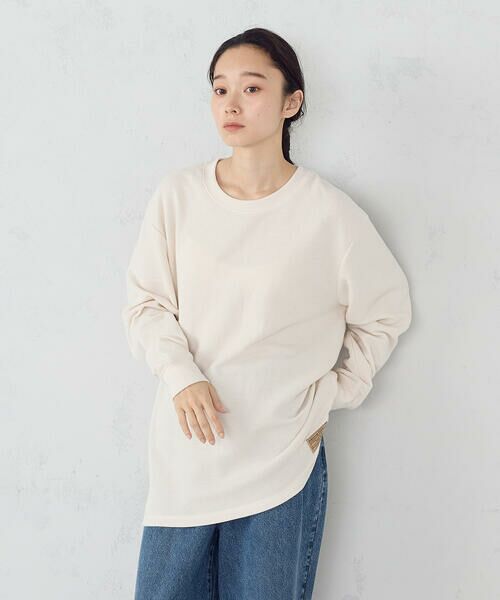 Purple&Yellow / パープルアンドイエロー Tシャツ | 裏起毛ワッフル 長袖Ｔシャツ | 詳細16