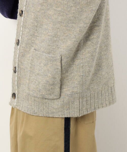 Purple&Yellow / パープルアンドイエロー カーディガン・ボレロ | ハンドステッチカーディガン | 詳細12