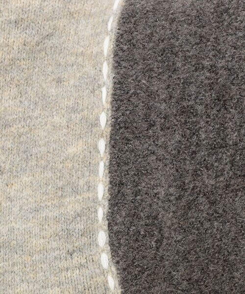 Purple&Yellow / パープルアンドイエロー カーディガン・ボレロ | ハンドステッチカーディガン | 詳細14