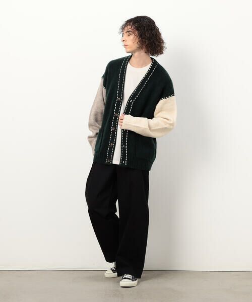 Purple&Yellow / パープルアンドイエロー カーディガン・ボレロ | ハンドステッチカーディガン | 詳細20