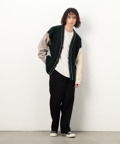 Purple&Yellow / パープルアンドイエロー カーディガン・ボレロ | ハンドステッチカーディガン | 詳細21