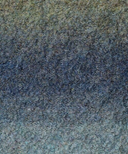 Purple&Yellow / パープルアンドイエロー ニット・セーター | グラデーションブークレプルオーバー | 詳細22