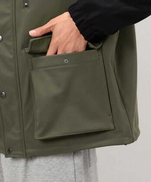 Purple&Yellow / パープルアンドイエロー その他アウター | フリースボンディング マウンテンパーカ | 詳細19