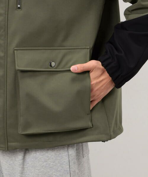 Purple&Yellow / パープルアンドイエロー その他アウター | フリースボンディング マウンテンパーカ | 詳細20