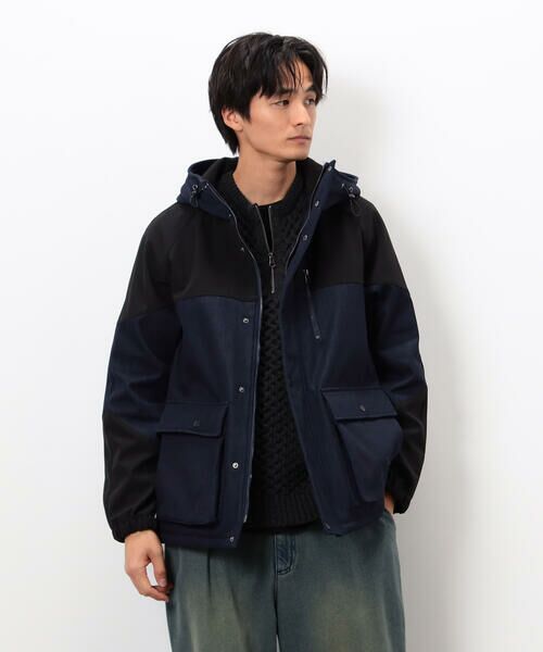 Purple&Yellow / パープルアンドイエロー その他アウター | フリースボンディング マウンテンパーカ(ワンウォッシュ)