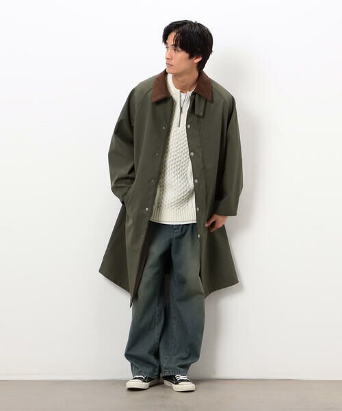 Purple&Yellow / パープルアンドイエロー その他アウター | フリースボンディング ロングコート | 詳細7