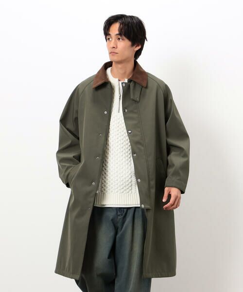 Purple&Yellow / パープルアンドイエロー その他アウター | フリースボンディング ロングコート | 詳細10