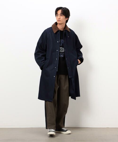 Purple&Yellow / パープルアンドイエロー その他アウター | フリースボンディング ロングコート | 詳細12