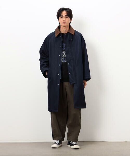 Purple&Yellow / パープルアンドイエロー その他アウター | フリースボンディング ロングコート | 詳細14