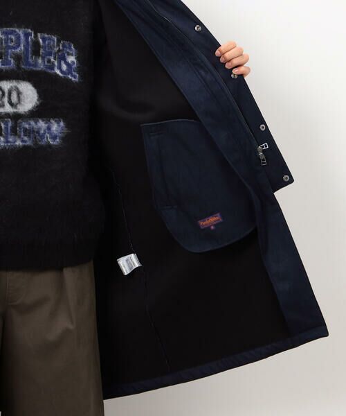 Purple&Yellow / パープルアンドイエロー その他アウター | フリースボンディング ロングコート | 詳細30