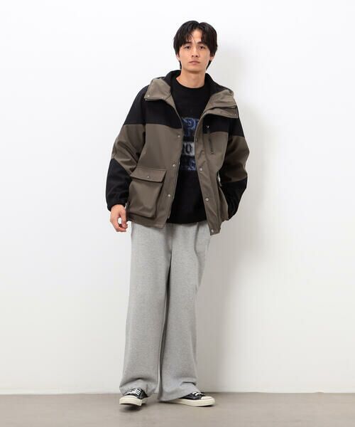 Purple&Yellow / パープルアンドイエロー ニット・セーター | 起毛 カレッジロゴ プルオーバー | 詳細14