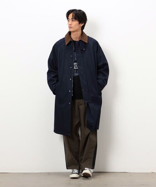 Purple&Yellow / パープルアンドイエロー ニット・セーター | 起毛 カレッジロゴ プルオーバー | 詳細16