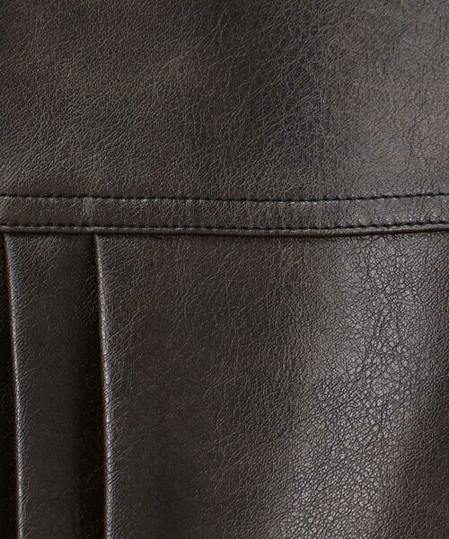 Purple&Yellow / パープルアンドイエロー ブルゾン | 合成皮革Gジャン | 詳細8