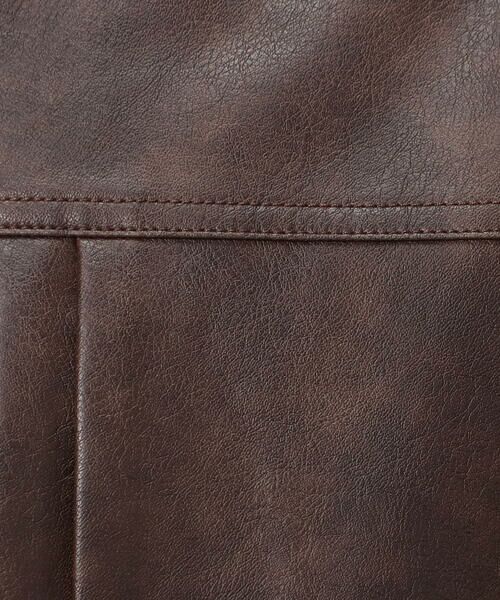 Purple&Yellow / パープルアンドイエロー ブルゾン | 合成皮革Gジャン | 詳細22