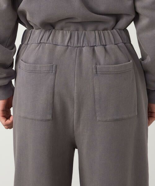 Purple&Yellow / パープルアンドイエロー その他パンツ | フロスト裏毛ワイドパンツ | 詳細17