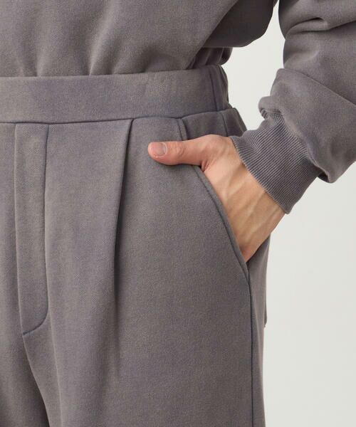 Purple&Yellow / パープルアンドイエロー その他パンツ | フロスト裏毛ワイドパンツ | 詳細18