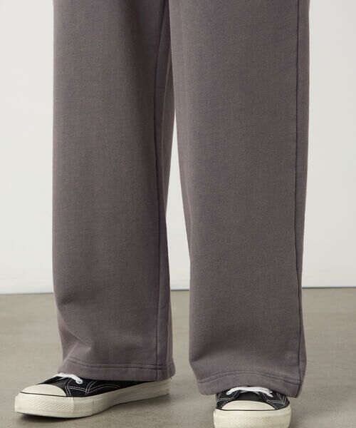 Purple&Yellow / パープルアンドイエロー その他パンツ | フロスト裏毛ワイドパンツ | 詳細19