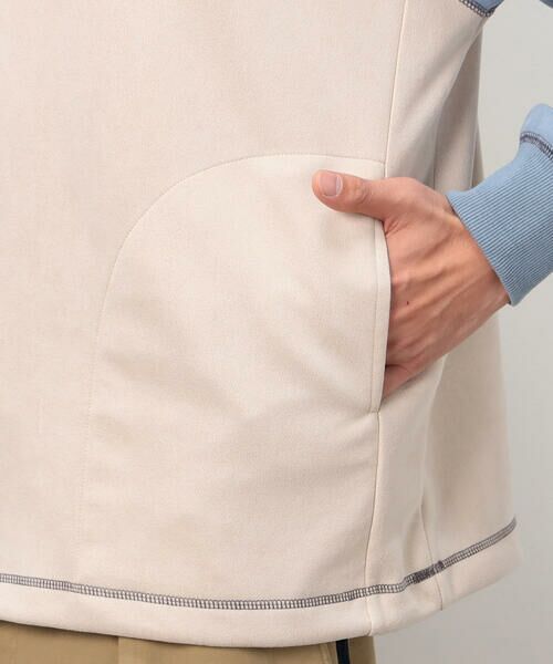 Purple&Yellow / パープルアンドイエロー パーカー | スエードタッチダンボール プルパーカ | 詳細11