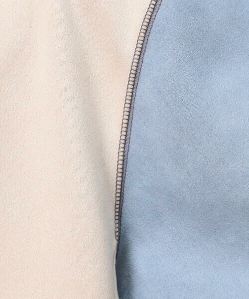 Purple&Yellow / パープルアンドイエロー パーカー | スエードタッチダンボール プルパーカ | 詳細14