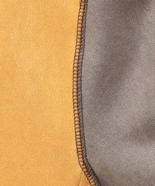 Purple&Yellow / パープルアンドイエロー パーカー | スエードタッチダンボール プルパーカ | 詳細23