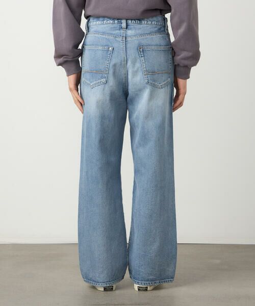 Purple&Yellow / パープルアンドイエロー デニムパンツ | リメイク風加工 デニムパンツ | 詳細11