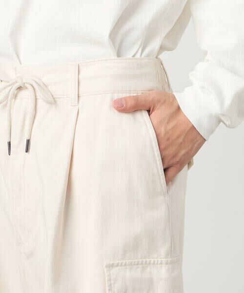 Purple&Yellow / パープルアンドイエロー その他パンツ | ツイルワイドカーゴパンツ | 詳細9