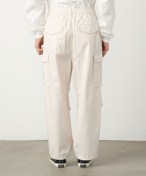 Purple&Yellow / パープルアンドイエロー その他パンツ | ツイルワイドカーゴパンツ | 詳細6