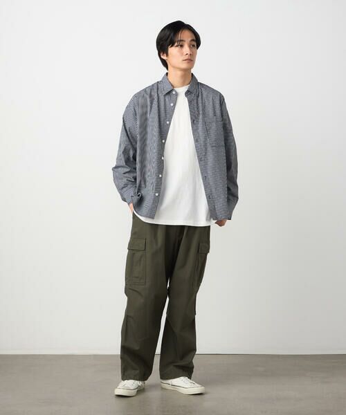 Purple&Yellow / パープルアンドイエロー その他パンツ | ツイルワイドカーゴパンツ | 詳細15