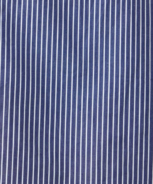 Purple&Yellow / パープルアンドイエロー シャツ・ブラウス | バック刺繍 ストライプシャツ | 詳細23