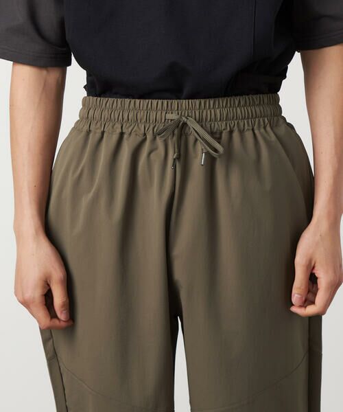 Purple&Yellow / パープルアンドイエロー その他パンツ | ポリエステルストレッチ ジョガーパンツ | 詳細13