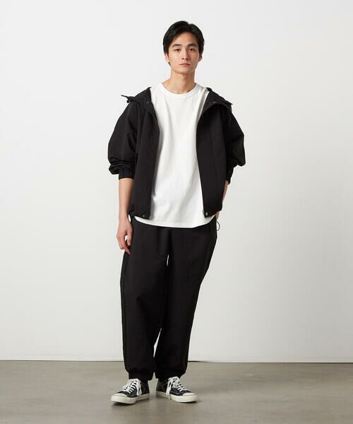 Purple&Yellow / パープルアンドイエロー パーカー | ポリエステルストレッチ マウンテンパーカ | 詳細3