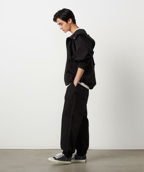 Purple&Yellow / パープルアンドイエロー パーカー | ポリエステルストレッチ マウンテンパーカ | 詳細4