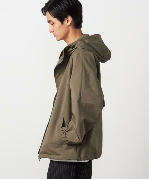 Purple&Yellow / パープルアンドイエロー パーカー | ポリエステルストレッチ マウンテンパーカ | 詳細11