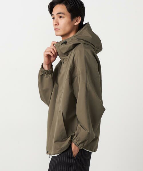 Purple&Yellow / パープルアンドイエロー パーカー | ポリエステルストレッチ マウンテンパーカ | 詳細13