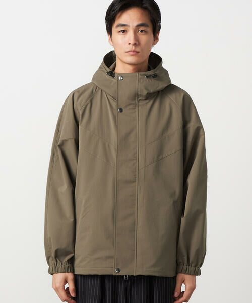 Purple&Yellow / パープルアンドイエロー パーカー | ポリエステルストレッチ マウンテンパーカ | 詳細14