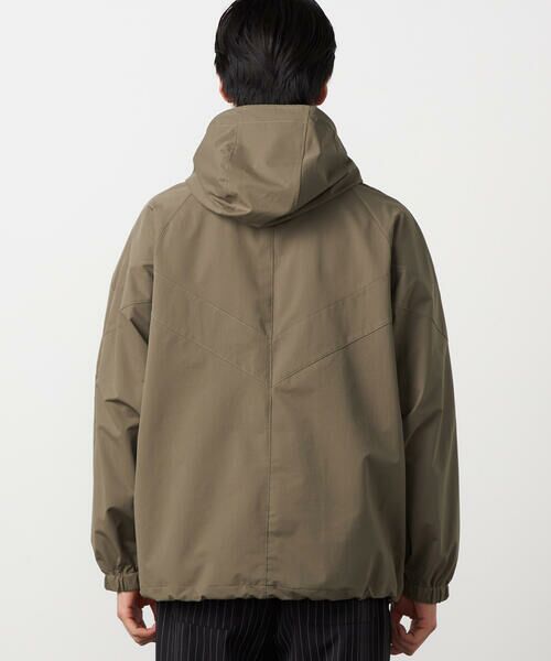 Purple&Yellow / パープルアンドイエロー パーカー | ポリエステルストレッチ マウンテンパーカ | 詳細16