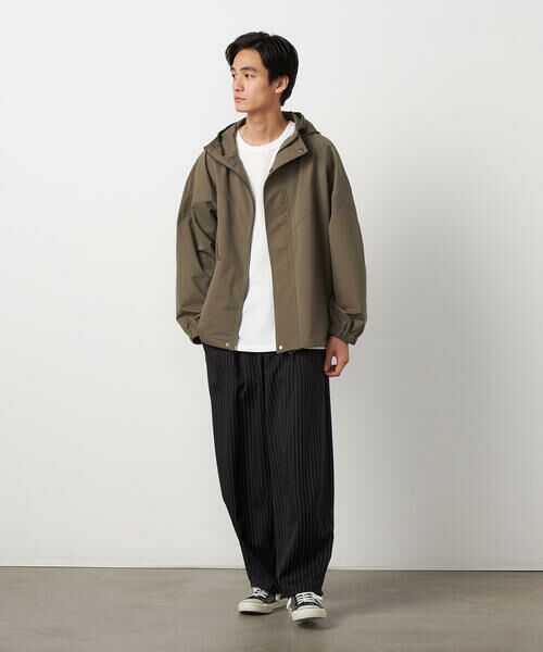 Purple&Yellow / パープルアンドイエロー パーカー | ポリエステルストレッチ マウンテンパーカ | 詳細10