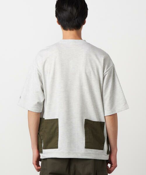 Purple&Yellow / パープルアンドイエロー カットソー | 布帛 ポケットプルオーバー | 詳細8