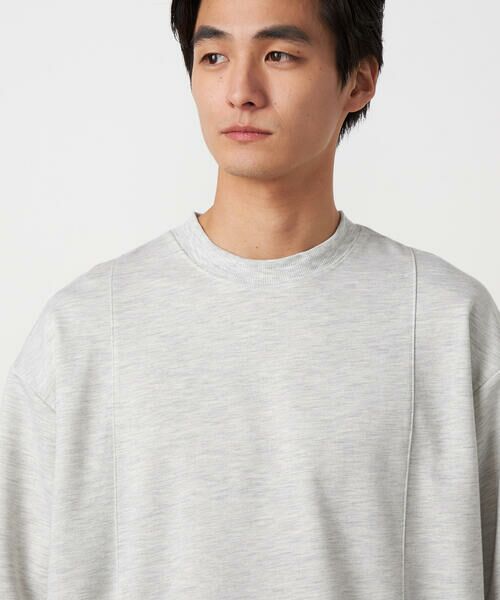 Purple&Yellow / パープルアンドイエロー カットソー | 布帛 ポケットプルオーバー | 詳細9